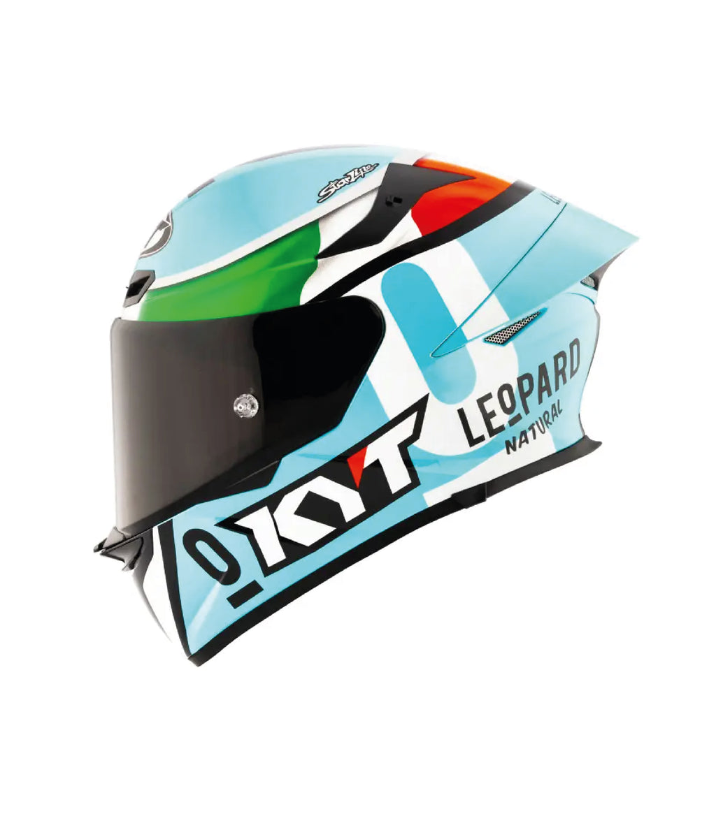 Casco KYT TT-REVO Leopard Tricolore