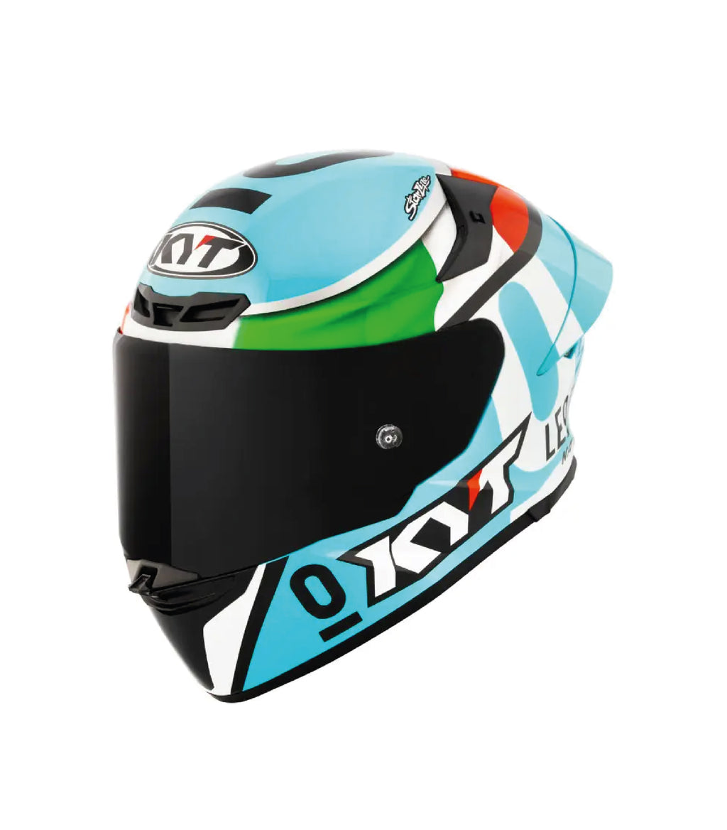 Casco KYT TT-REVO Leopard Tricolore