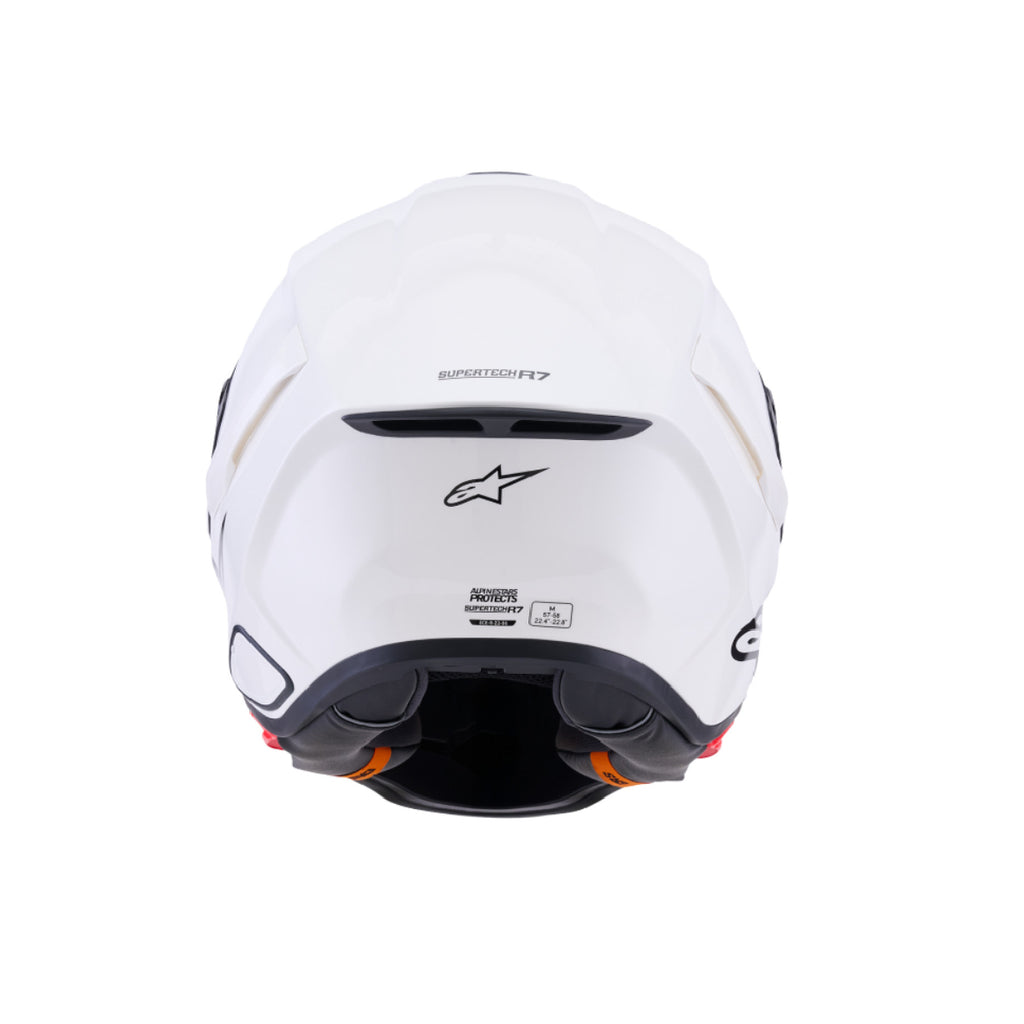 Casco Alpinestars Supertech R7 BLANCO