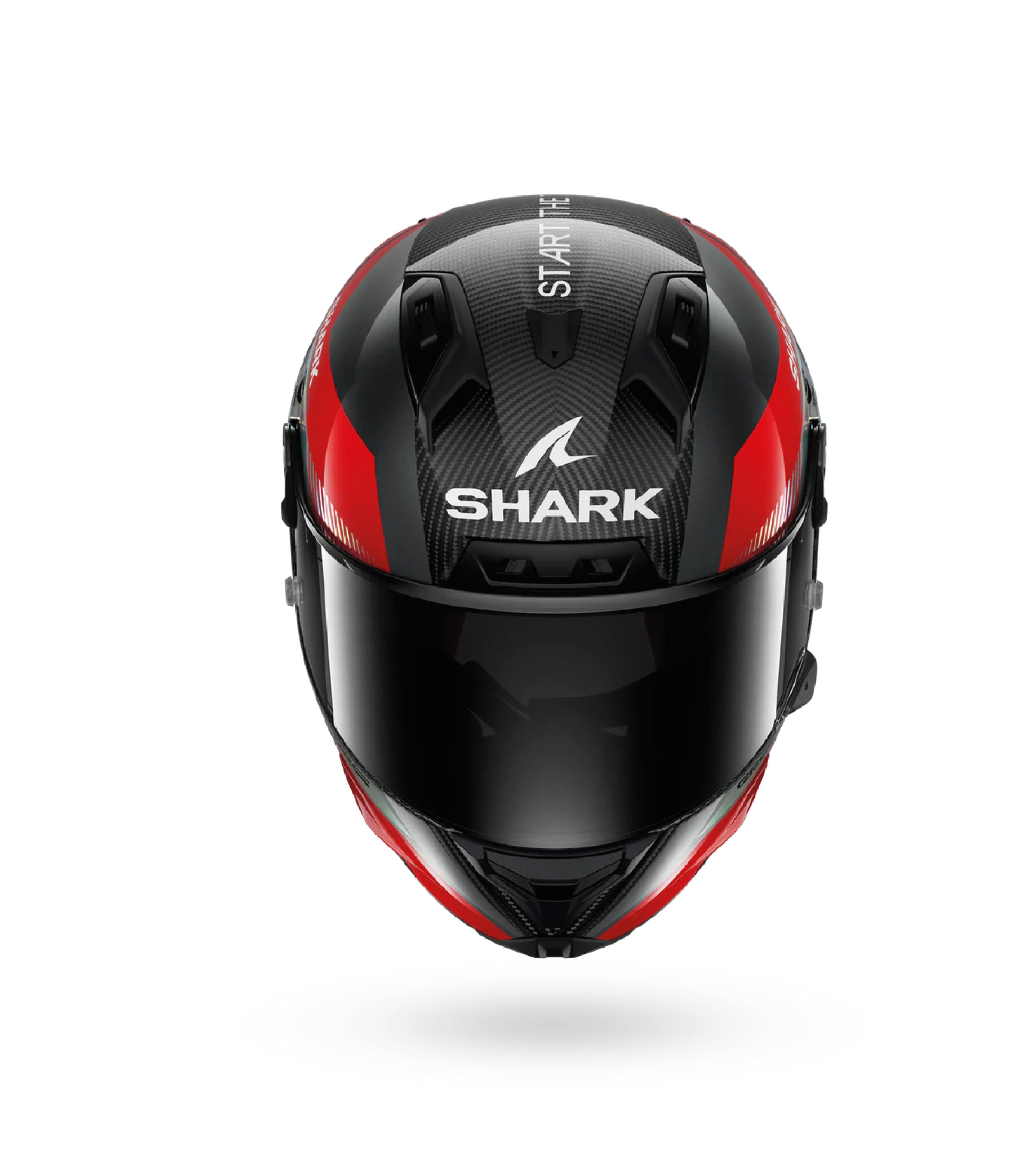 Casco SHARK ERON GP FIM RACING #2 MOTOGP Carbon Red Chrom